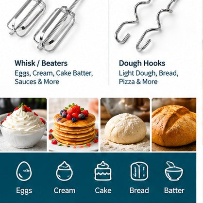 Electric Hand Mixer (7 Speeds)