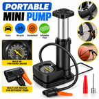 Foot Air Pump with Pressure Gauge