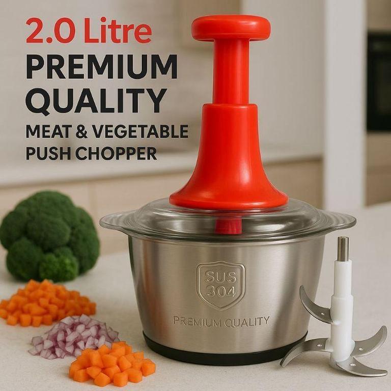 Hand-Push Vegetable Grater (2L)