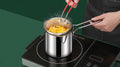 Deep Fryer Pot with Mesh Basket