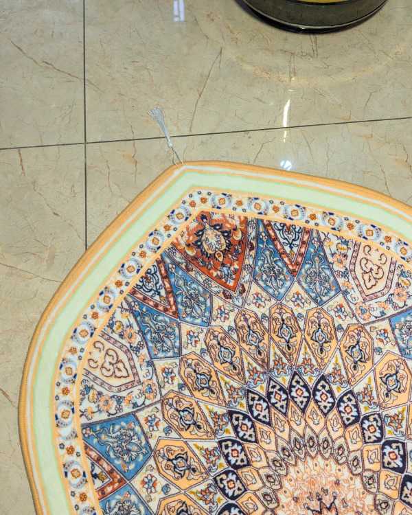 Persian Floral Velvet Prayer Mat