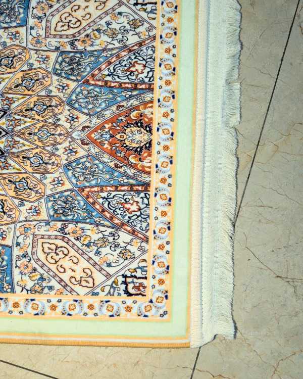 Persian Floral Velvet Prayer Mat