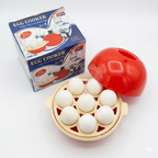 Electric Egg Boiler and Vegetable Steamer with 7-Egg Capacity for Quick and Easy Breakfast Preparation | Zerochef