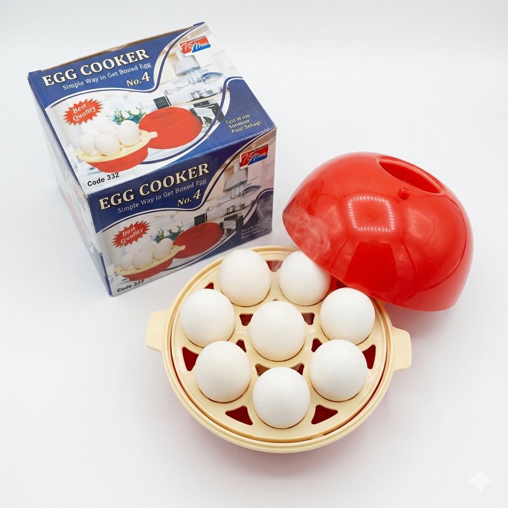 Electric Egg Boiler and Vegetable Steamer with 7-Egg Capacity for Quick and Easy Breakfast Preparation | Zerochef