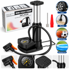 Foot Air Pump with Pressure Gauge