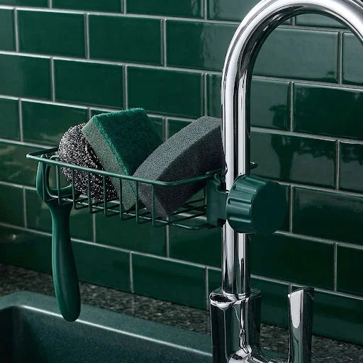 Sink Faucet & Sponge Organizer